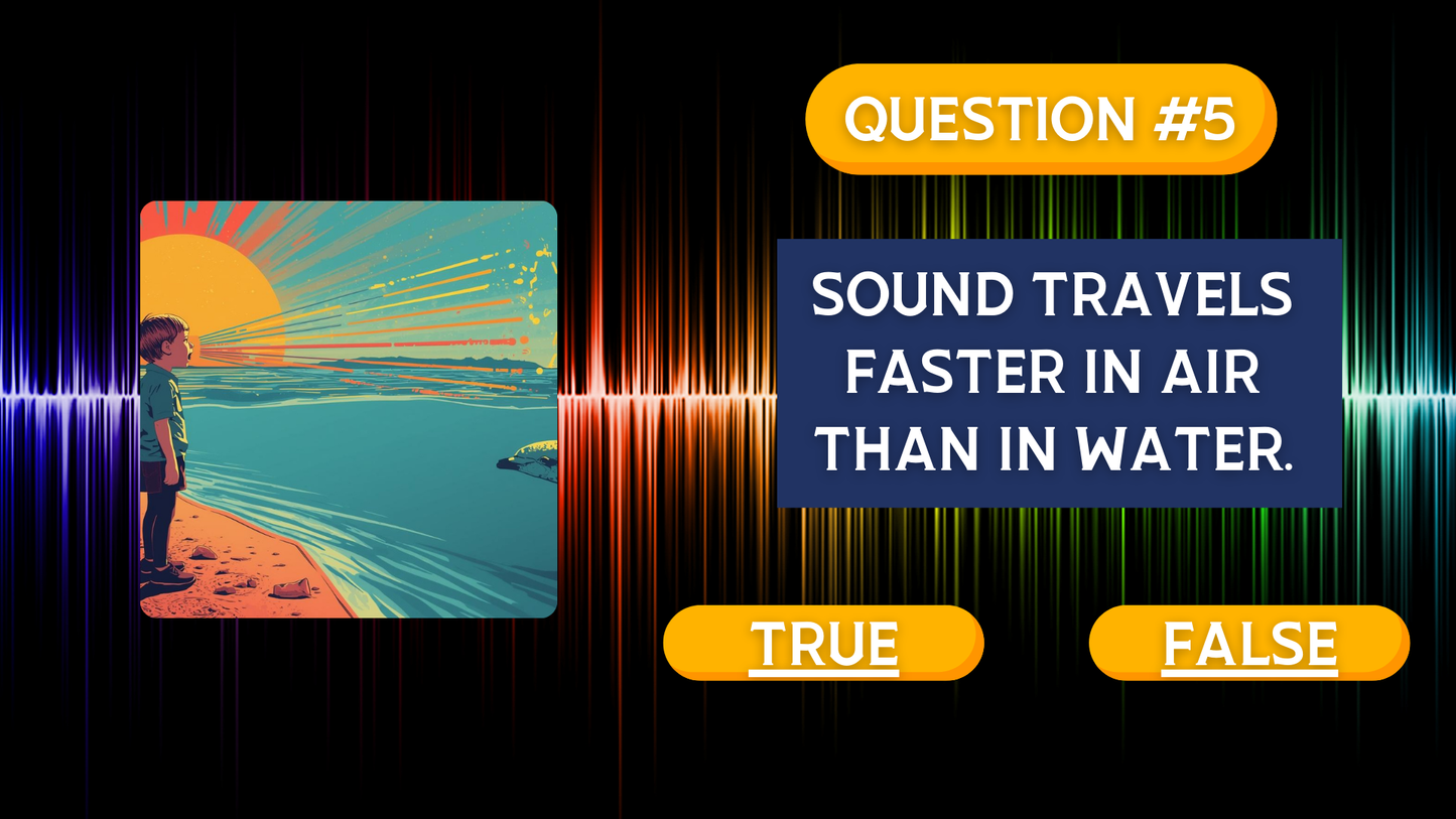 20 FUN SCIENCE TRIVIA TRUE or FALSE FACTZ QUIZ #1 FOR KIDS AGES 5-12(Parent Approved)