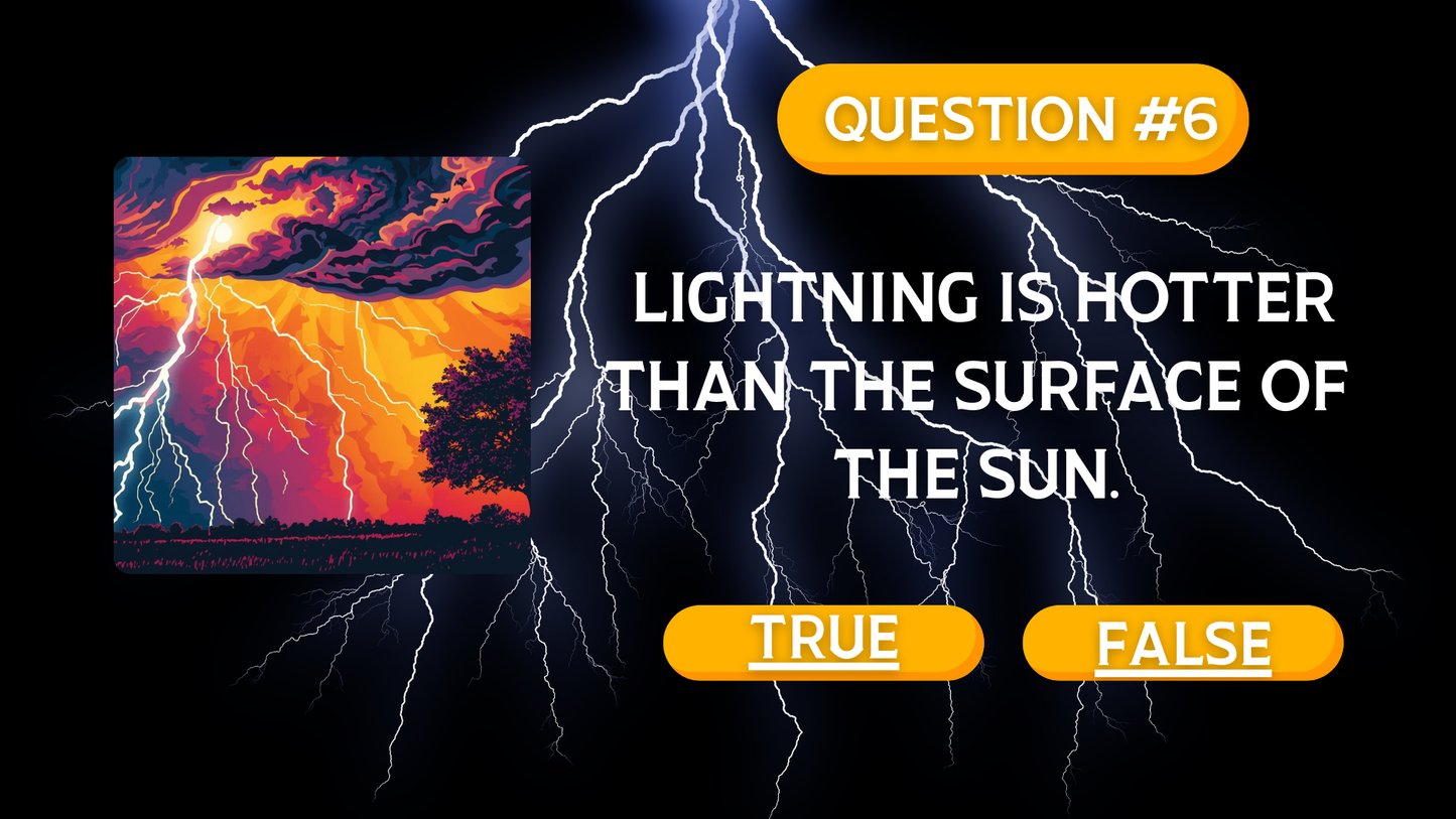 20 FUN SCIENCE TRIVIA TRUE or FALSE FACTZ QUIZ #1 FOR KIDS AGES 5-12(Parent Approved)