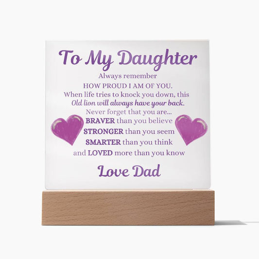 To my Daughter | Always Got Your Back