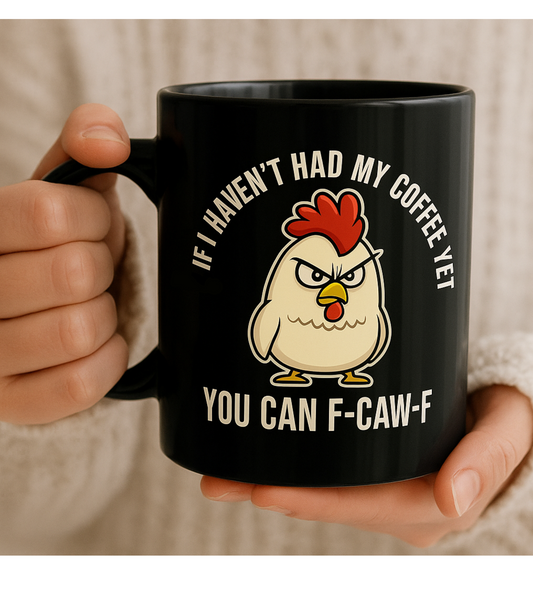 🐔☕ Funny Angry Coffee Chicken Mug – The Mug That Speaks Before You Do.
