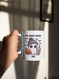 Spooky Season Cute Ghost "Boo" White Mug